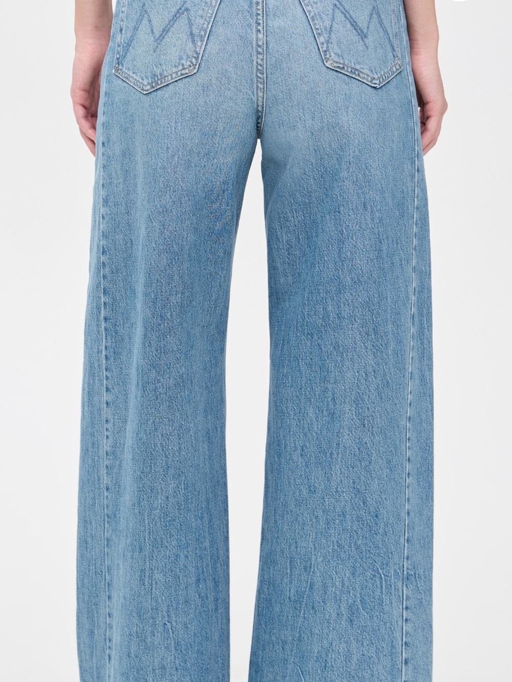 Mother Pipe Dream Button Sneak Jeans